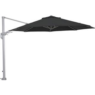 👉 Zweefparasol grijs zwart Garden Impressions Hawaii Ø 350 Cm - 8713002113440