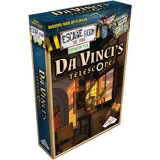 Karton One Size Color-Bruin Identity Games Escape Room Da Vinci Telescope uitbreidingset 8714649015418