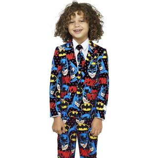 👉 Verkleedpak polyester Color-Meerkleurig jongens OppoSuits Dark Knight maat 110-116 8719323587663