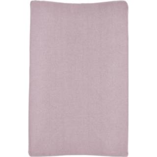 👉 Aankleedkussenhoes One Size Color-Paars Meyco Basic Knit Lilac 50x70 cm