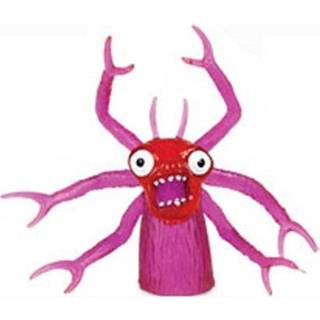 Speelgoed vingerpopjes paarse monsters