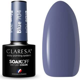 👉 Blauw One Size GeenKleur Claresa UV/LED Gellak #704 - 5ml. 8720143150920