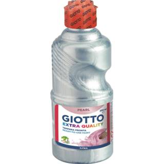 👉 Plakkaatverf blauw parelmoer One Size meerkleurig Giotto Extra Quality - 250ml 8000825531347