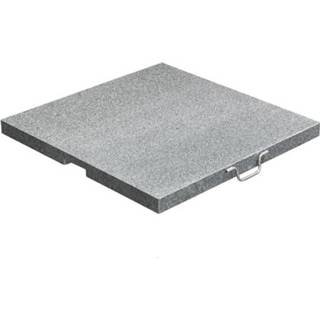 👉 Parasolvoet grijs Garden Impressions Hawaii Granieten 80 Kg - Space Grey 8713002120424