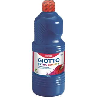 👉 Plakkaatverf ultramarijn blauw One Size meerkleurig Giotto Extra Quality - 1L 8000825967238