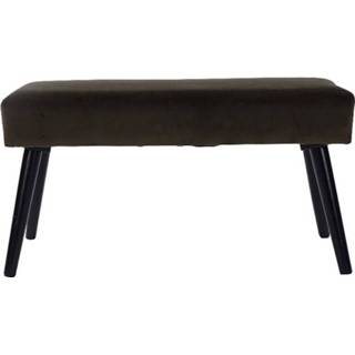 👉 Groen Bankje Tara - 82x31xh42 Cm 782698943264