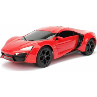 👉 Rood Jada Rc Auto Fast & Furious Lykan Hypersport 1:16 4006333064937