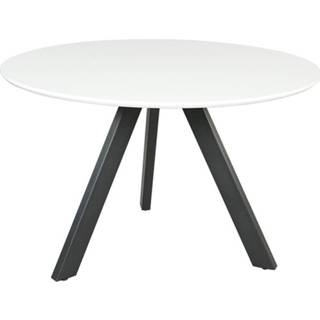 👉 Eettafel wit zwarte Rond Ronsi Met Poten 120cm Ronde 8785255976288