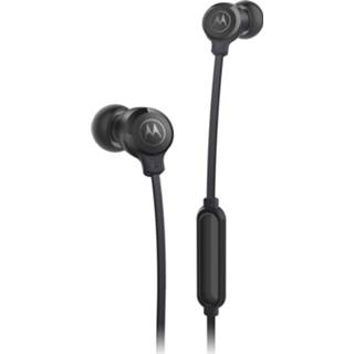 In-ear koptelefoon zwart Motorola Sound 3-s - Met Kabel Built-in Microfoon Losse Oordopjes In S-m-l 5055374710814