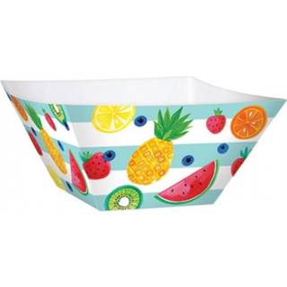 👉 Serveerschaal Amscan Hello Summer 24 X Cm 3 Stuks 13051810665