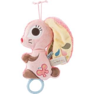 👉 Muziekknuffel roze pluche Nici Hopsalie 2d Konijn 20 Cm 4012390465808