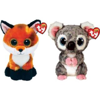 👉 Knuffel Ty - Beanie Boo's Fox & Karli Koala 8720679625619