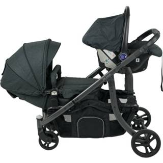 👉 Kinderwagen One Size Color-Grijs kinderen X Adventure Xline Duo Domino 8719497220137