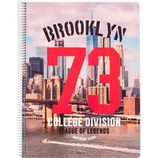 👉 Schrijfblok papier Grupo Erik New York Geruit 5 Mm A4 8435497224141