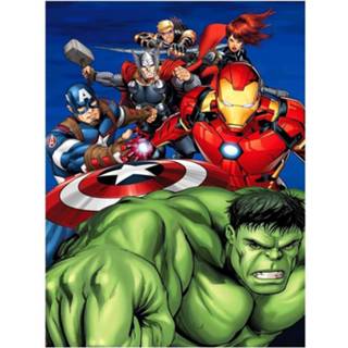 👉 Fleece deken polyester Marvel Avengers Assemble - 140 X 100 Cm 5407007984978