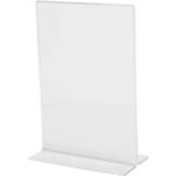 👉 Presentatiebord transparant acryl Sigel T-standaard Staand A6 4004360981715
