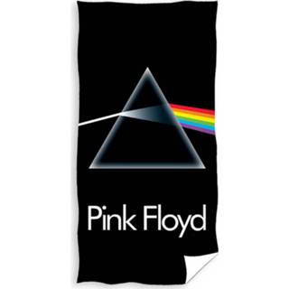 👉 Strandlaken roze katoen Pink Floyd Logo - 70 X 140 Cm 5902689487385