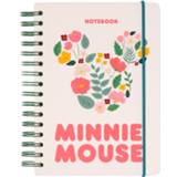 👉 Notitieboek wit Disney Minnie Mouse Hardcover A5 14,8 X 21 Cm 8435497223892