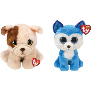 👉 Knuffel Ty - Beanie Buddy Houghie Dog & Prince Husky 8720679634215