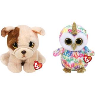 👉 Knuffel Ty - Beanie Buddy Houghie Dog & Enchanted Owl 8720679634239