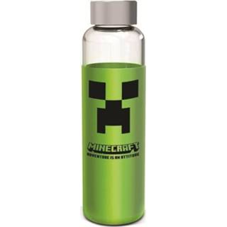 👉 Siliconen hoesje glas Fles - Stor Minecraft Met Hoes Herbruikbaar 585 Ml 8412497004430