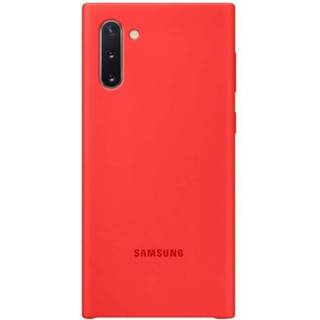 👉 Siliconen hoesje rood Note10 8806090042379