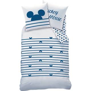 👉 Dekbedovertrek katoen Disney Mickey Mouse Sail - Eenpersoons 140 X 200 Cm 3272760476471