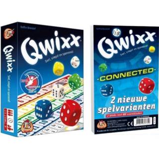 👉 Dobbelspel Spellenbundel - 2 Stuks Qwixx & Connected 8720663098207
