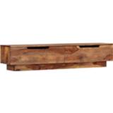 👉 Vidaxl Tv-meubel 145x30x30 Cm Massief Sheeshamhout 8720286505007