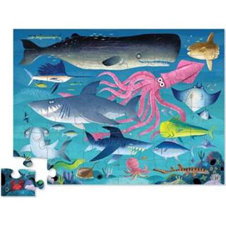 👉 Puzzel One Size meerkleurig Crocodile Creek gevormde Shark Reef - 36 stukjes 732396407803