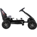 👉 Luchtband grijs kunststof rubber groot One Size Volare Go Kart Racing Car met luchtbanden 8715347006432