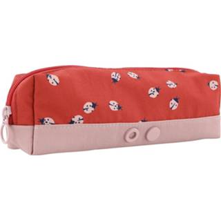 👉 Etui rood roze polyester nylon vrouwen meisjes Trixie Ladybug 23 X 7 Cm Rood/roze 5400858075024