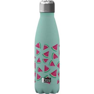 👉 Drinkfles groen RVS edelstaal I-drink Meloen 650 Ml 8719817722068