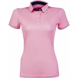 👉 Poloshirt neon koralle m HKM Classico 4057052511615