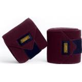 👉 Bandage goud onesize Purple Gold purper Equestrian Stockholm Fleece bandages 7340192803700