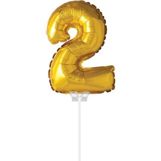 👉 Folie goud goudkleurig Haza Original Ballon 2 40cm 8711319430625