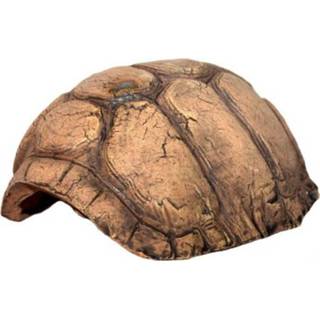 👉 Terrarium bruin keramiek One Size Color-Bruin CeramicNature Turtle Cave 14 x 12 cm 8719831450510