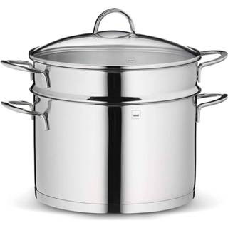 👉 Kookpan edelstaal zilver One Size Color-Zilver Kela Keuken Cailin 24 cm 5,8 liter 4025457109911
