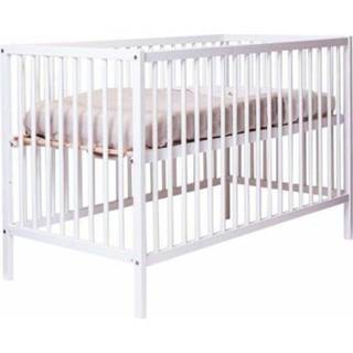 👉 Wit beukenhout One Size Color-Wit baby's Cabino Baby Bed Open 5907751413422