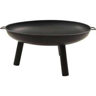👉 Staal One Size zwart Vuurplaats 91x81,5x40 cm 8720286114698