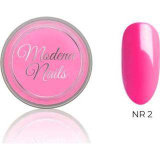 👉 Roze acryl One Size GeenKleur Modena Nails Neon - 02 8720246149012