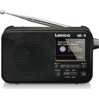 👉 Draagbare radio zwart grijs Dab+ Fm Met Bluetooth Lenco Pdr-035bk Zwart-grijs 8711902043157
