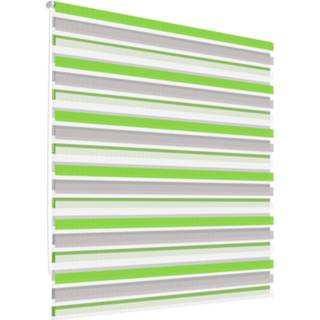 👉 Groen grijs wit Duo-rolgordijn Klemmfix 100 X 150 Cm 4251171877113