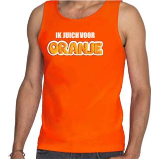 👉 Tanktop oranje XL vrouwen Fan / Kleding Holland Ik Juich Voor Ek/ Wk Dames - Feestshirts 8720576321812