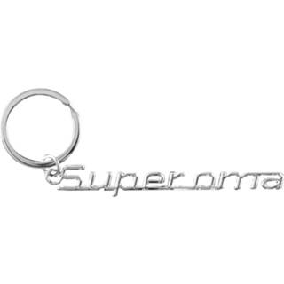 👉 Sleutelhanger aluminium senioren Paper Dreams Super Oma 11,5 X 7,5 Cm 8716764180125