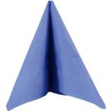 👉 Servet blauwe papier 40x servetten van 33 x cm