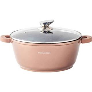 👉 Kookpan aluminium glas Mischler Cook 36 Cm Aluminium/glas 13,5 Liter 2-delig 8719817654673