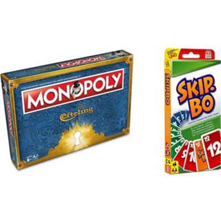 👉 Spellenbundel - 2 Stuks Monopoly Efteling & Skip-bo 8720663075789