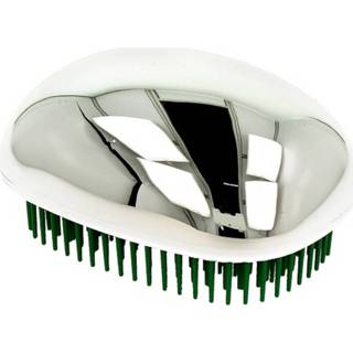 👉 Haarborstel zilverkleurige Spiky Model 3 Glanzende 4526789012585