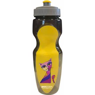 👉 Drinkfles geel Biggdesign Owl City - Waterfles Bpa Vrij Sport Bidon 750ml 8681126417242